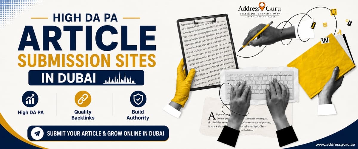 Top Article Submission Sites in Dubai